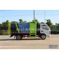 Dongfeng 8cbm 4x2 Camina de basura de carga lateral